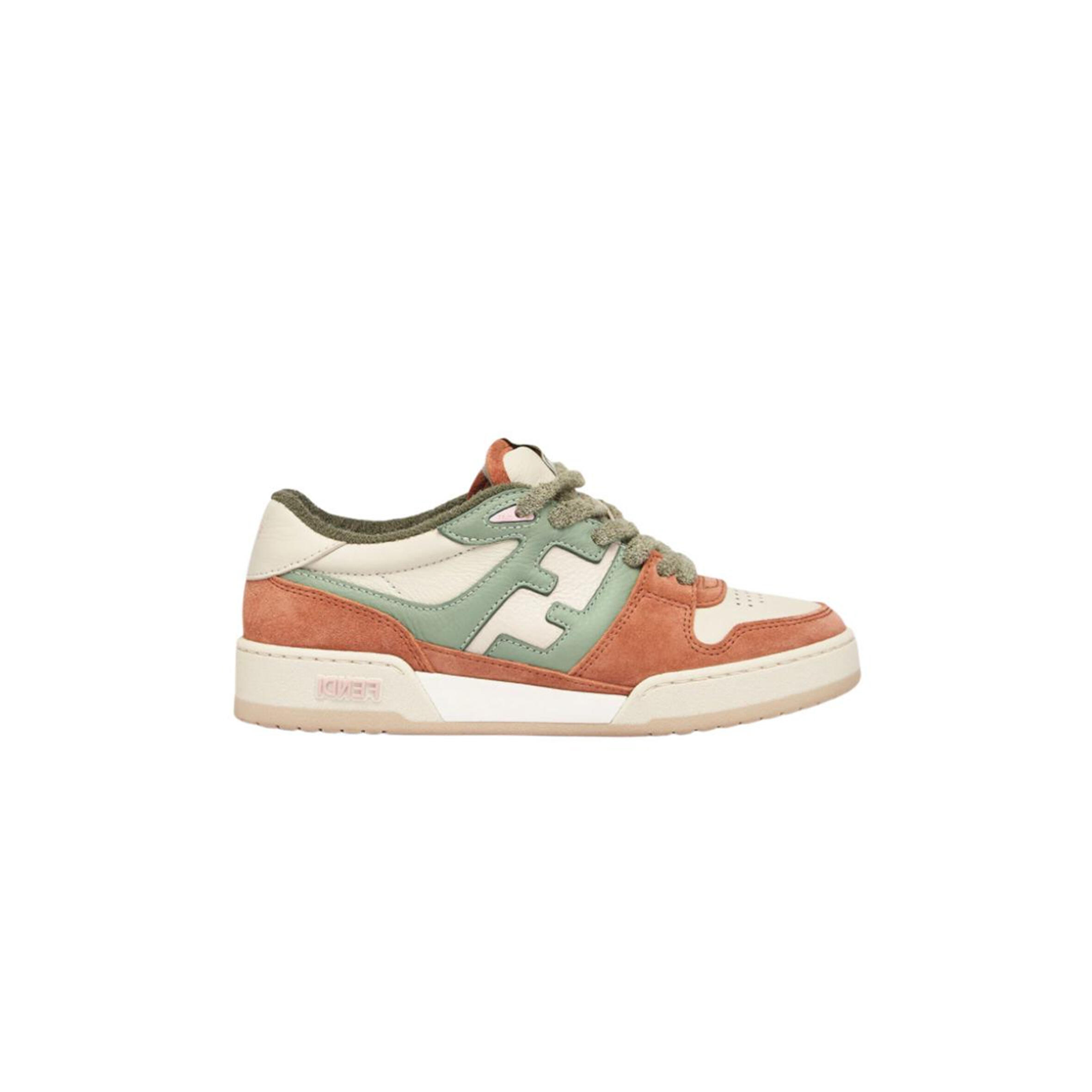 FENDI MATCH LOW 'WHITE ORANGE GREEN' 7E1493AI1NF1H1E